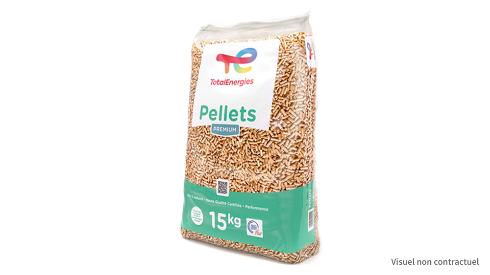 [TOTAL] Les granulés de bois Pellets Premium de TotalEnergies